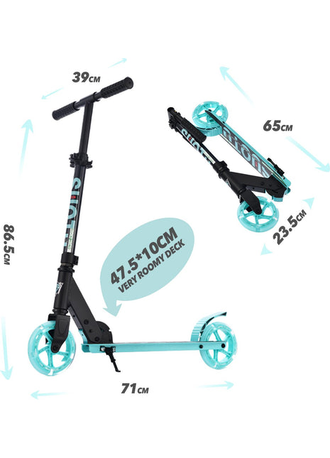 Suotu Kinder Step Zwart/Blauw