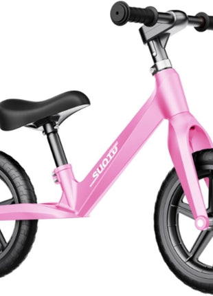 Suotu Kinder Loopfiets Roze