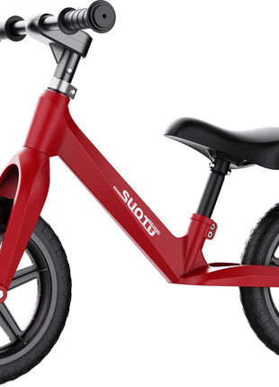 Suotu Kinder Loopfiets Rood