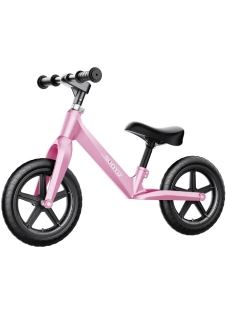 Suotu Kinder Loopfiets Roze
