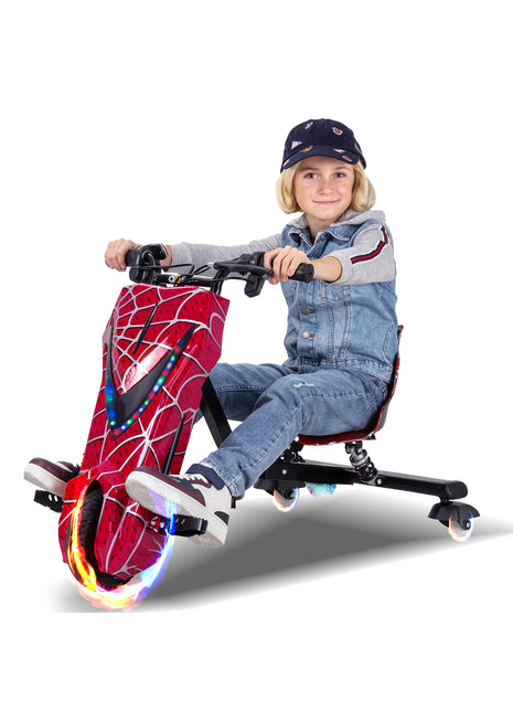 Play-on  Drift trike Spider rood
