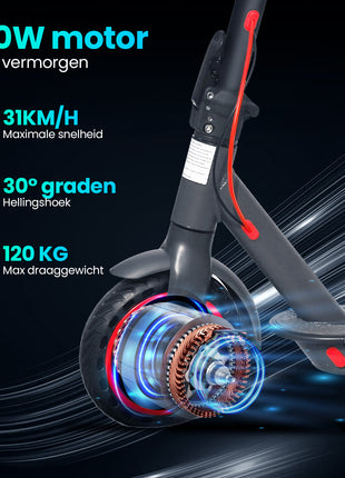 Stay-on M365 Go Elektrische Step