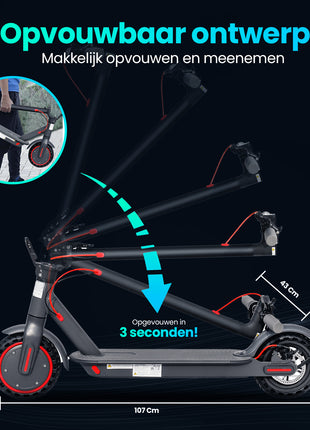 Stay-on M365 Go Elektrische Step