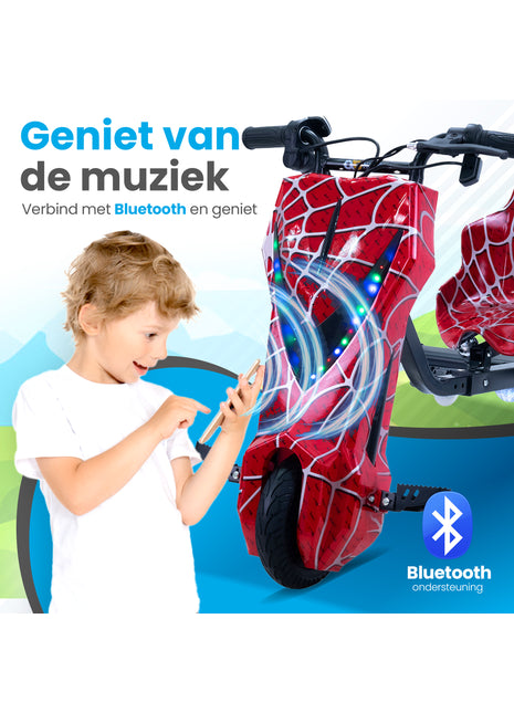 Play-on  Drift trike Spider rood