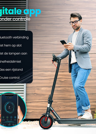 Stay-on M365 Go Elektrische Step