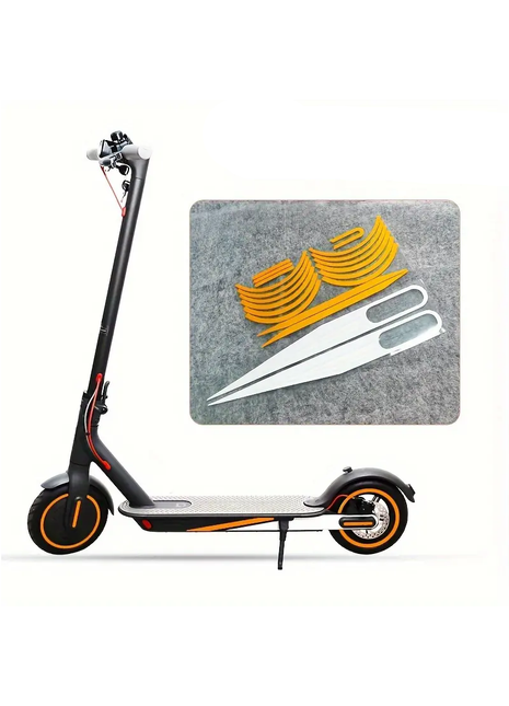 E-step Sticker set Geel