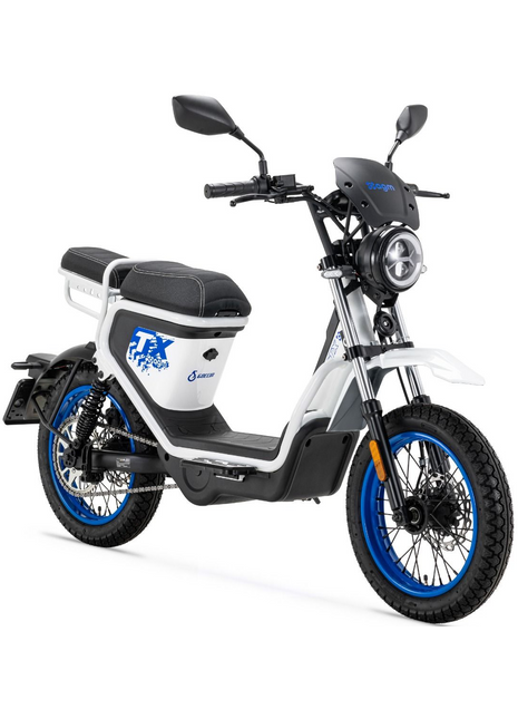 AGM Goccia - G01TX Wit Elektrische Brommer