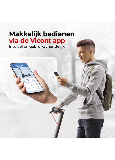 Stay-on Ladped Elektrische Step