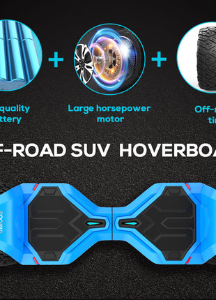 Hoverboard Gyroor G2 Warrior Blauw
