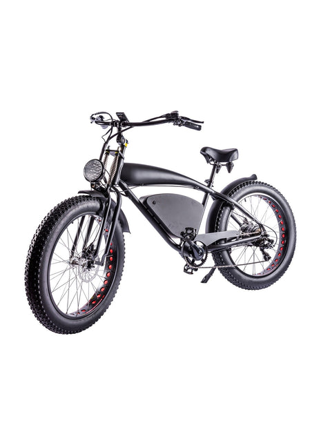 Cruise-on Vintage Cruiser Zwart Elektrische Fatbike